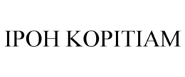 IPOH KOPITIAM trademark