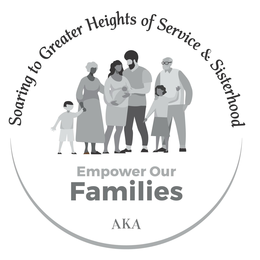 SOARING TO GREATER HEIGHTS OF SERVICE & SISTERHOOD EMPOWER OUR FAMILIES AKA trademark