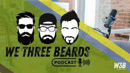 WE THREE BEARDS PODCAST W3B PRODUCTIONS trademark