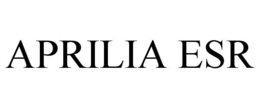 APRILIA ESR trademark