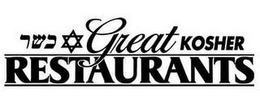GREAT KOSHER RESTAURANTS trademark