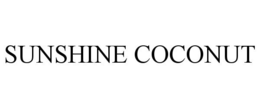 SUNSHINE COCONUT trademark