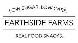 LOW SUGAR. LOW CARB. EARTHSIDE FARMS REAL FOOD SNACKS. trademark