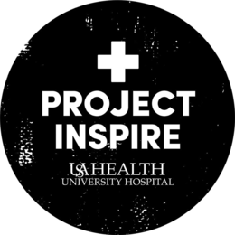 PROJECT INSPIRE USA HEALTH UNIVERSITY HOSPITAL trademark