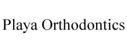 PLAYA ORTHODONTICS trademark