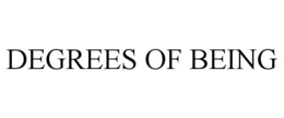 DEGREES OF BEING trademark