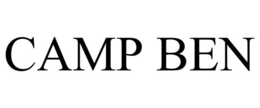 CAMP BEN trademark