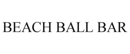 BEACH BALL BAR trademark