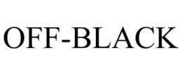OFF-BLACK trademark