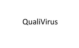 QUALIVIRUS trademark