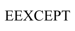 EEXCEPT trademark