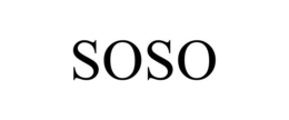 SOSO trademark