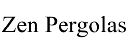 ZEN PERGOLAS trademark