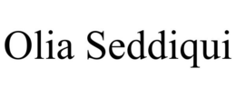 OLIA SEDDIQUI trademark