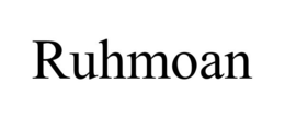 RUHMOAN trademark