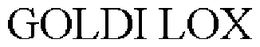 GOLDI LOX trademark