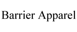 BARRIER APPAREL trademark