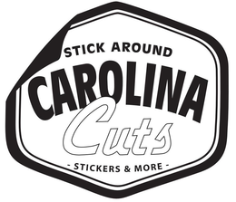STICK AROUND CAROLINA CUTS - STICKERS & MORE - trademark