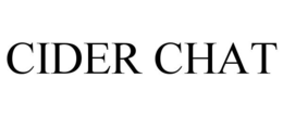 CIDER CHAT trademark