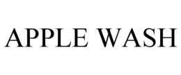 APPLE WASH trademark