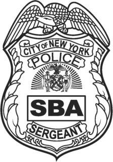 CITY OF NEW YORK, POLICE, SBA, SERGEANT trademark