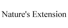 NATURE'S EXTENSION trademark