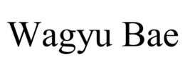 WAGYU BAE trademark