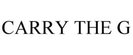 CARRY THE G trademark