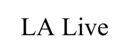LA LIVE trademark