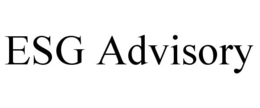 ESG ADVISORY trademark
