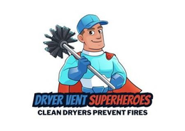 DRYER VENT SUPERHEROES CLEAN DRYERS PREVENT FIRES trademark