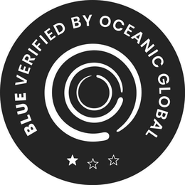 BLUE VERIFIED BY OCEANIC GLOBAL trademark