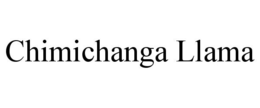 CHIMICHANGA LLAMA trademark
