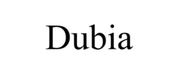 DUBIA trademark