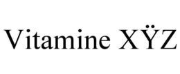 VITAMINE XYZ trademark