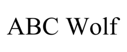 ABC WOLF trademark
