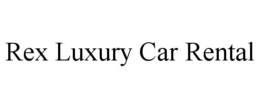 REX LUXURY CAR RENTAL trademark