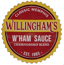 CLASSIC MEMPHIS W'HAM SAUCE CHAMPIONSHIP BLEND EST. 1983 WILLINGHAM'S trademark