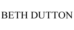 BETH DUTTON trademark