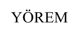 YÖREM trademark