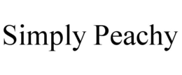 SIMPLY PEACHY trademark