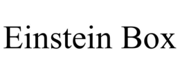 EINSTEIN BOX trademark
