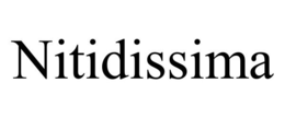 NITIDISSIMA trademark