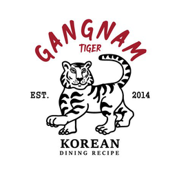 GANGNAM TIGER EST. 2014 KOREAN DINING RECIPE trademark