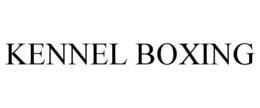KENNEL BOXING trademark