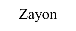 ZAYON trademark