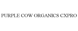 PURPLE COW ORGANICS CXPRO trademark