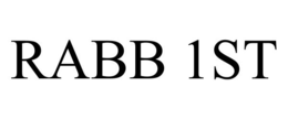RABB 1ST trademark