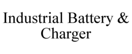 INDUSTRIAL BATTERY & CHARGER trademark