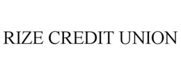 RIZE CREDIT UNION trademark